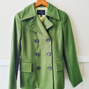 Banana Republic Double Breasted Pea Coat Jacket